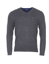 Pull col V Tommy Hilfiger